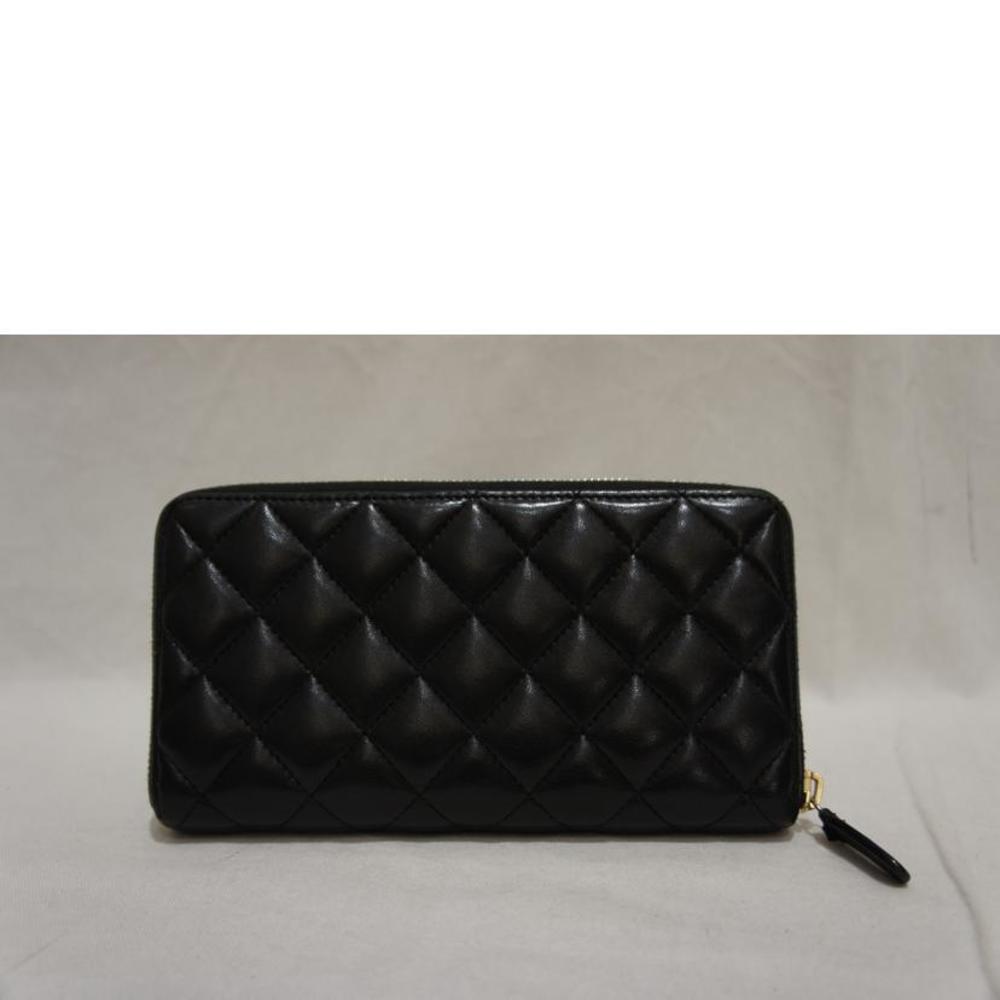 Chanel Round Bag Black Cocomark Wallet